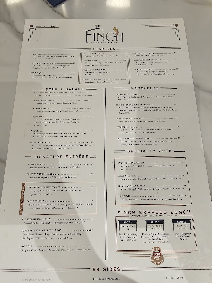 The Finch Menu - Image 2